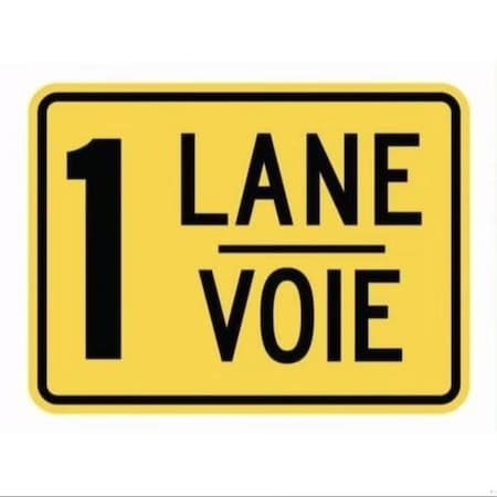 Accuform WARNING SIGN ARROW 30 X 30 FRW309RA FRW309RA